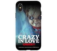 Chucky and Tiffany Crazy in Love Wedding Coque pour iPhone X/XS
