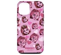 Chucky and Tiffany Hearts All-Over Print Coque pour iPhone 12/12 Pro