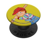 Chucky Baseball Swing Mayhem PopSockets PopGrip Adhésif