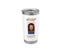 Chucky Box style vintage Gobelet isotherme en acier inoxydable double paroi