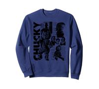 Chucky Collage of Chaos Sweatshirt