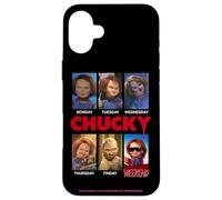 Chucky Days of The Week Moods Coque pour iPhone 16 Plus