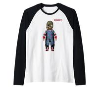 Chucky Full Body Damaged Doll Manche Raglan