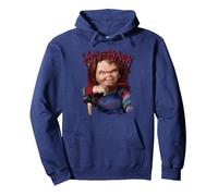 Chucky He’s Back Classic Good Guy Doll Sweat à Capuche, Unisexe pour Adultes, Bleu Marine, L