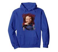Chucky He’s Back Classic Good Guy Doll Sweat à Capuche, Unisexe pour Adultes, Bleu Royal, XL