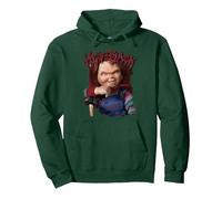 Chucky He’s Back Classic Good Guy Doll Sweat à Capuche, Unisexe pour Adultes, Vert Forêt, S