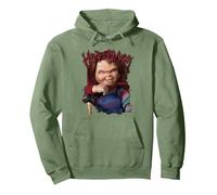 Chucky He’s Back Classic Good Guy Doll Sweat à Capuche, Unisexe pour Adultes, Vert Sauge, M