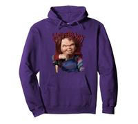 Chucky He’s Back Classic Good Guy Doll Sweat à Capuche, Unisexe pour Adultes, Violet, S