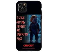 Chucky Hiding Behind An Innocent Face Coque pour iPhone 11 Pro Max