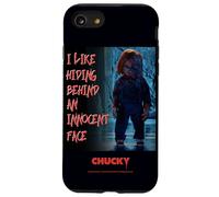 Chucky Hiding Behind An Innocent Face Coque pour iPhone SE (2020) / 7 / 8