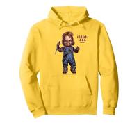 Chucky Issue: 666 Sweat à Capuche, Unisexe pour Adultes, Citron, S