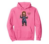 Chucky Issue: 666 Sweat à Capuche, Unisexe pour Adultes, Rose Vif, XXL