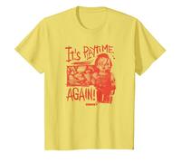 Chucky It’s Playtime…Again T-Shirt, Enfant, Citron, 4 Ans