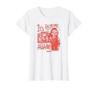Chucky It’s Playtime…Again T-Shirt, Femme, Blanc, S