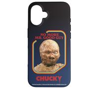 Chucky No More Mr. Good Guy Burnt Chucky Coque pour iPhone 16
