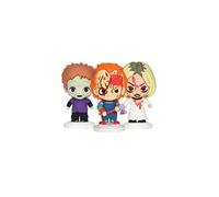 Chucky - Pack 3 figurines caoutchouc Pokis Chucky 7 cm