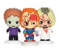 SD Toys - Set de figurines Pokis Famille Chucky - 3 pièces caoutchouc 7 cm