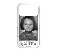 Chucky School Photo Best Smile Class of 1991 Black and White Coque pour iPhone 17 Pro