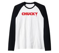 Chucky Which Chucky are You Today? Front & Back Manche Raglan