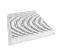 CHUDOU Couvercle de bonde de Fond de Piscine, Accessoire for piscines Hors Sol. for Piscine (Blanc, Taille L)(White and S)