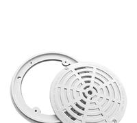 CHUDOU Couvercle de Drain de Piscine 20 cm, Couvercle de Drain Pool Master Universel en Plastique for Piscine. for Piscine.