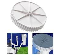 CHUDOU Kit de Remplacement d'adaptateur de Pompe à Sable for Pompe d'écumoire, Couvercle de vidange et Joint d'étanchéité, Outil de Nettoyage de Piscine. for Piscine.