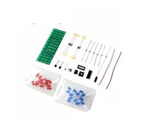 ChuFort N-555 CD4017 IC LED Kit de lumières électroniques Bricolage Rouge Bleu Stroboscope Bicolore