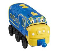 Chuggington EU890302 Look Alive Chuggers Lot de 1 pièce | Brewster | Train Jouet avec Fonction de Mouvement Surprise | Roues à roulement Libre | Échelle de 9,4 cm | À partir de 3 Ans - Bleu et Jaune