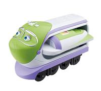 Chuggington Pop Koko | Jouet Surprise en Train de Transformation pour Enfants de 3 Ans et Plus | Roues à roulement Libre | Échelle de 12,7 cm | Violet et Vert