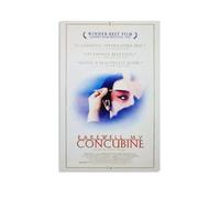 CHUHUAN Poster du film « Farewell My Concubine » - Impression sur toile - Décoration moderne pour chambre à coucher - 50 x 75 cm