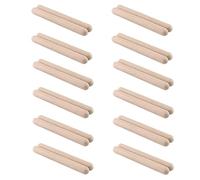 CHUIFAI Lot de 24 claves classiques en bois, bâtons de rythme en bois de résonance de 20 cm, Pour instrument de musique, groupes, professionnels, débutant