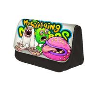 Chukamalilayi Trousse à crayons pour garçons et filles - Trousse à crayons My Singing Monsters Cartoon Anime Grande pochette à stylos Organiseur de bureau Fournitures scolaires Fournitures Cadeaux,