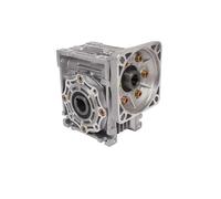 CHULKJFX Réducteur à vis sans Fin NMRV030 for Moteur axe AC 40W/60W/90W/120W 5RK, Arbre d'entrée 90x90, clé 11mm, Trou de Sortie 0.4cm 1(60x60 for Nema23,15)