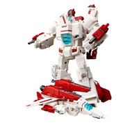CHULXIA Figurine d'action Jetfire Robot Skyfire 7 Pouces TNT01 Jouets Robots Et Avions, Modèles Décorations Ornements Cadeaux de Vacances(Red and White)