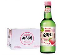 ChumChurum KR Soju Sunhari 12% saveur pêche - 20 x 350 ml