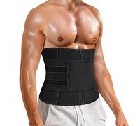 Chumian Ceinture Sudation Homme Gaine Amincissante Ajustable Ventre Plat Abdominale en Néoprène Minceur pour Sauna