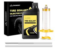 CHUMXINY Liquide PréVentif Tubeless, 1000ml Liquide Anti Crevaison Scelle Rapidement Les Perforations Jusqu'à 6,5 mm, PréVentif Tubeless VTT pour VTT, Pneus De VéLo De Route