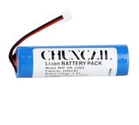 CHUNCAIL Batterie de rechange haute capacité pour Clippers Wahl® Cordless Clippers, Cordless Senior®, Cordless Magic Clip®, Li-Ion, 3,6 V, 3350 mAh