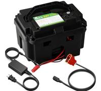 CHUNCAIL Batterie de rechange lithium-ion 24 V 8 Ah pour véhicules pour enfants, compatible avec BRP CAN-AM Maverick X3, Land Rover, Mercedes-Benz G63, avec adaptateur et chargeur