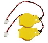 CHUNCAIL BIOS Lot de 2 batteries compatibles avec HP/CompaQ Mini 110, 110-1100, 2133, 700, 730 (210 mAh, 3 V, boîtier Li-Ion de rechange pour CR2032