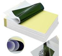 Chuner Lot de 60 feuilles de papier de transfert pour stencil, format A4, papier calque de tatouage, adapté à la peau, adapté aux imprimantes de tatouage et aux designs mains libres (design à 4