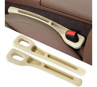 CHUNFANG Lot de 2 Bandes d'espacement de siège de Voiture pour Renault Grand Scenic III JZ0/1 2009/02-2021/12, Organisateur d'espacement de siège empêchant Les Objets de Tomber,Beige