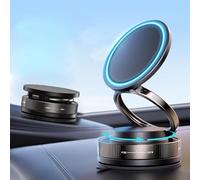 CHUNFANG Support magnétique de téléphone Portable sous Vide Voiture pour Audi A3 Sportback (8Y) 2020 2021 2023 2024, Rotatif à 360° Pliable et Portable pour Tableau de Bord