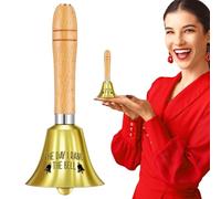 Chunful Cloche du Cancer avec Inscription « The Day I Rang The Bell » - Décoration de Fin de Chimio - Cadeau de chimiothérapie - Radiothérapie - Décoration de récupération des survivants du Cancer