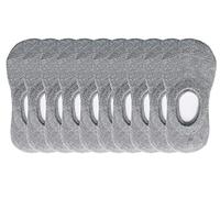 CHUNG Lot de 10 paires de chaussettes invisibles en coton pour petits garçons et filles 2 à 12 ans
