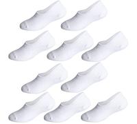 CHUNG Lot de 10 paires de chaussettes invisibles en coton pour petits garçons et filles 2 à 12 ans
