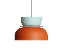 CHUNGYANG Luminaires Suspendus De Simplicité Nordique, Lampe À Suspension De Chevet Créative Moderne, pour Luminaire De Plafond D'hôtel De Café De Chambre À Coucher, Abat-Jour Macaron De Couleur E27