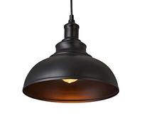 CHUNGYANG Lustre De Style Industriel Rétro Américain, Luminaire Suspendu De Personnalité Créative De Barre, Abat-Jour À Tête Unique en Fer Forgé À Barre, pour Salle À Manger, Allée, Îlot De Cuisine