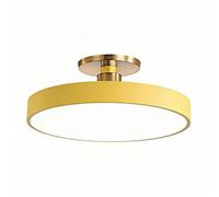 CHUNGYANG Plafonnier LED À Ventouse, Plafonnier Rond Style Macaron, Éclairage De Plafond Nordique pour Chambre À Coucher, Luminaire Créatif Et Coloré pour Balcon, Couloir, Salon