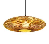 CHUNGYANG Suspension Tissée En Bambou, Restaurant Japonais Wabi-sabi Le Lustre, Luminaire De Plafond Restaurant Hot Pot, lanterne De Base E27 Suspendue, pour Entrée, Magasin De Vêtements, Salle De Spo